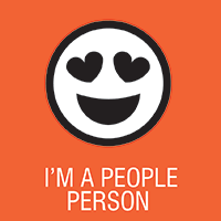 I'm a people person